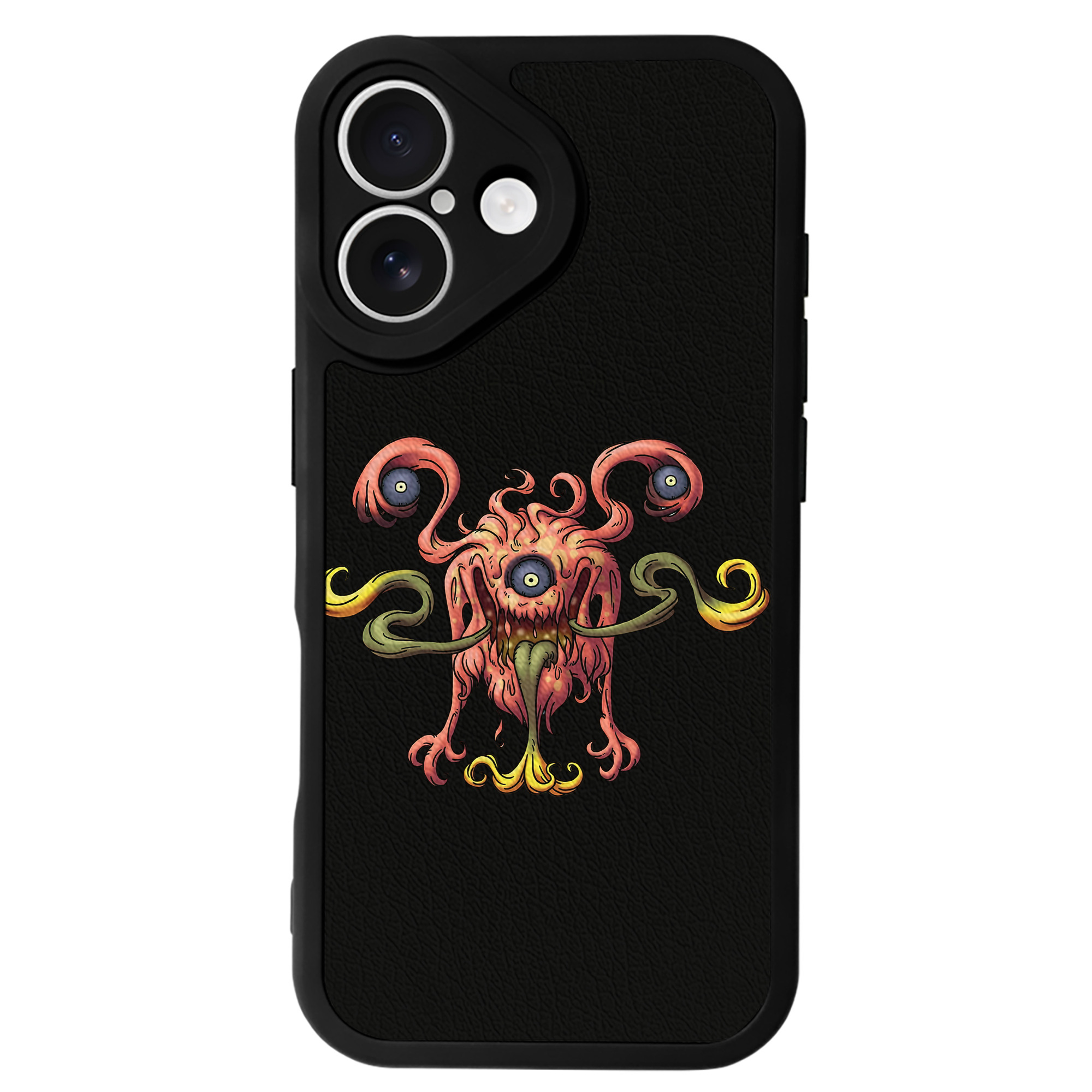 （画像用） ドラゴンクエスト Doragon Kuesuto Dragon Quest 【iPhone 16シリーズ対応】シリコンスマホケース（レザー調） 材質：シリコン